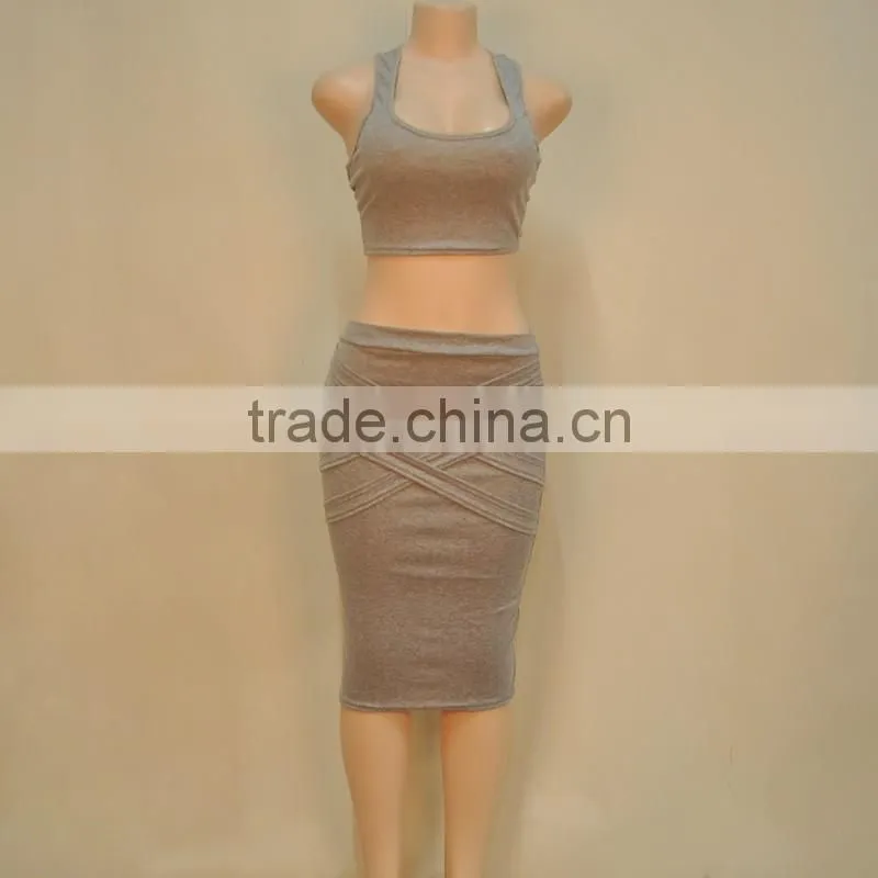 2016 Summer Skirts Ladies And Shirts For Women Cheap Two-Piece Dress Set