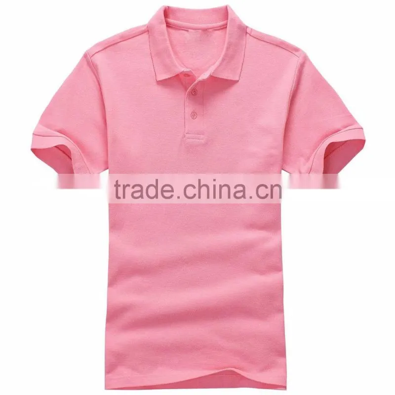 Factory Hot Sale Wholesale Short Sleeve Pain Cheap Polo T Shirts Women's