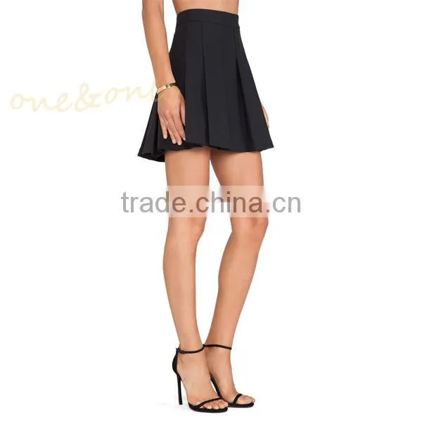 Pleated fashion women umbrella skirt