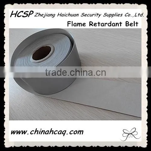 Bright Silver Flame Retardant Belt Fire Retardant Belt Fire Warning Belt