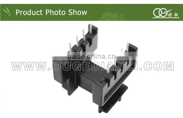 EF2001 PIN5:5 horizontal bobbin 220v 12v 10v 5vferrite core transformer bobbin