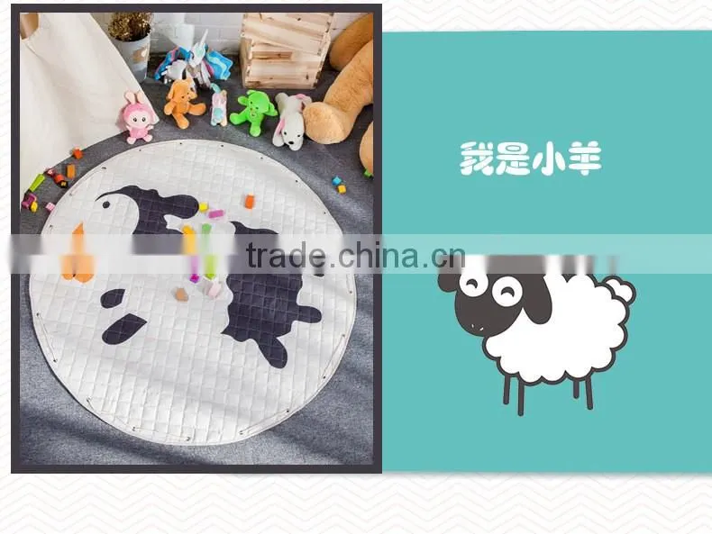portable playmat and toy storage bag