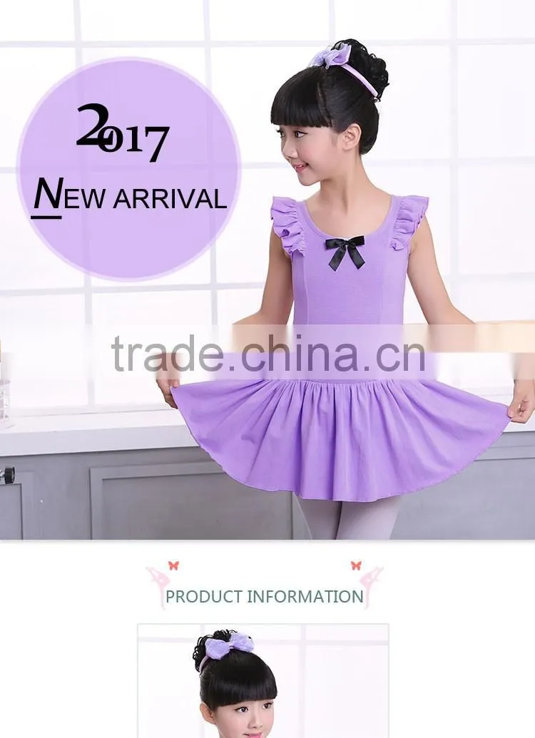 Summer Girls Toddler Ballet Tutu Dress Sleeveless Ballet Dancewear Kids Ballet Practice Leotard