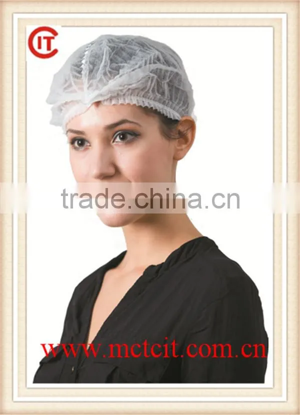 colorful painter with low price High quality double elastic 18'/19' cap disposable medical mob caps