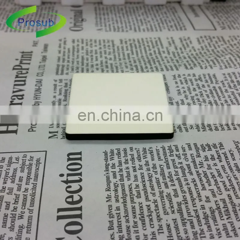 Blank MDF fridge magnet from China- handmade -Multi-color MDF refrigerator magnet
