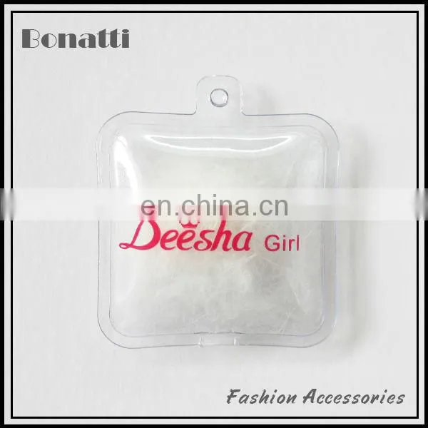 Custom PVC feather label for garment