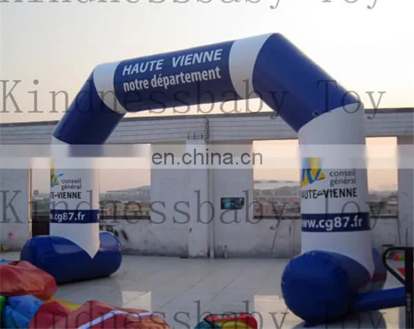Fashion design inflatable arch, inflatable red memorial archway for outdoor