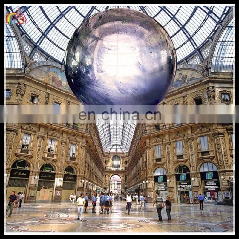 Giant inflatable reflet bal inflatable air mirror balloon for decoration