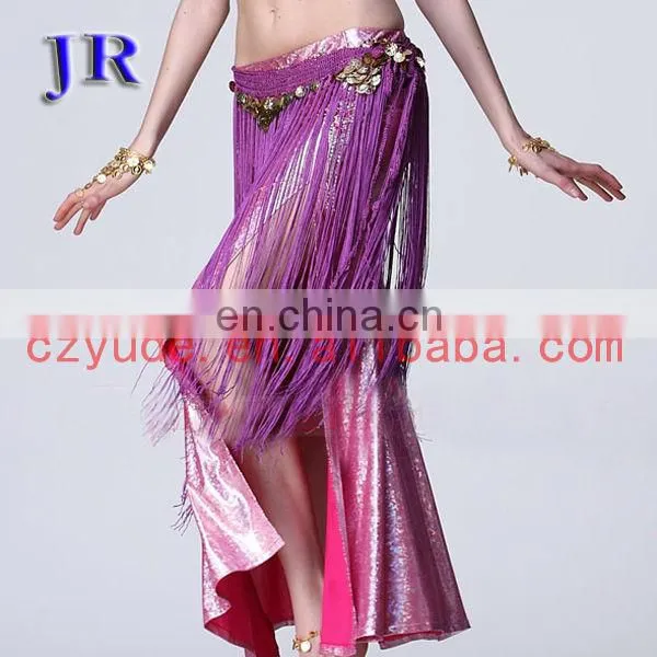 Wholesale tribal belly dance tassel belt with multy color Y-2019#