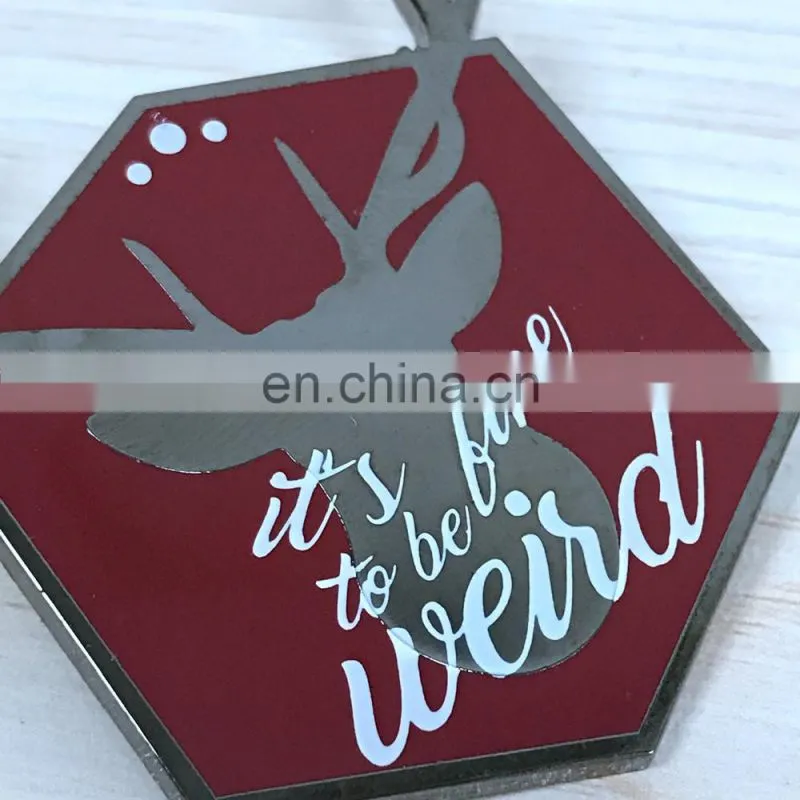custom hard enamel pin star shaped metal badge lapel pin badge