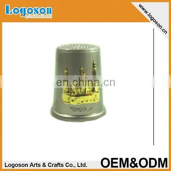 Top quality custom design metal gift collection souvenir thimble