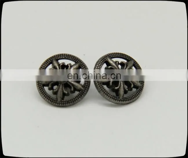 high quality sewing four holes button metal button for coat