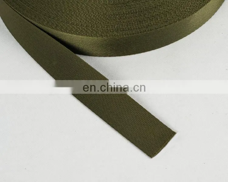 2 inch wholesale polyester military green olive webbing