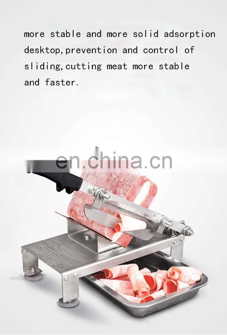 manual beef mutton slices maker/frozen diced beef cutter/ carrot potato cucumber slicing machine/