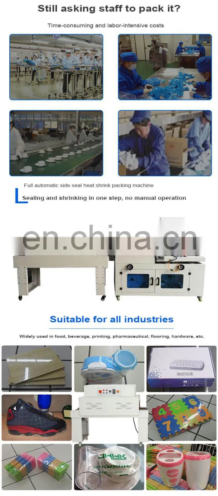 Chinese factory butter wrapping machine
