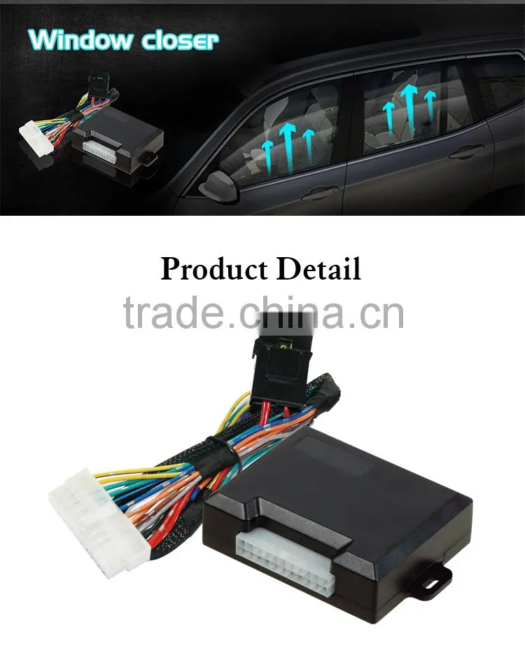 Easy installation car power window closer compatible