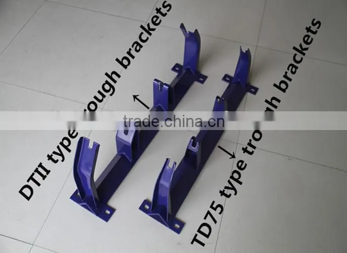 original factory supply belt conveyor idler bracket, conveyor components
