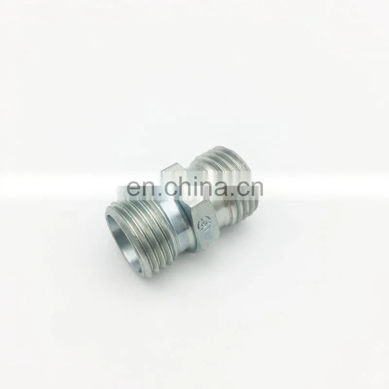 1/2 3/8 1/4 Carbon steel jic npt adapter hose fitting straight hydraulic hose connector