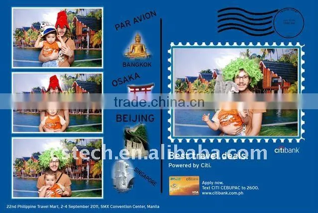 2013 Christmas Advertising Photo Booth Good For Rental events