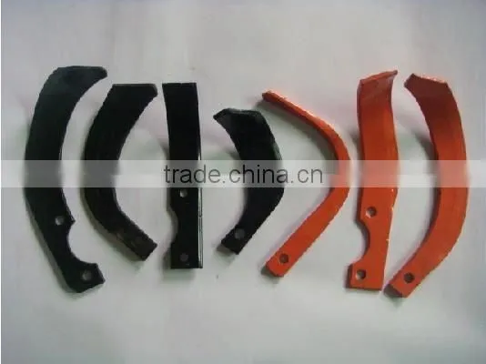 tractor tiller blade parts used in agriculture