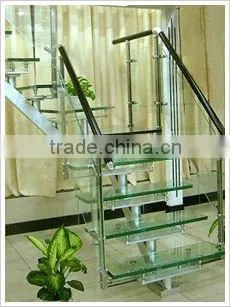 Strong and high quality Solid glass stair