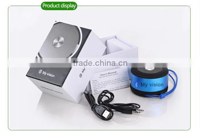 Bluetooth 3.0 Mini Portable Wireless Stereo Bluetooth Speaker with TF Card supported