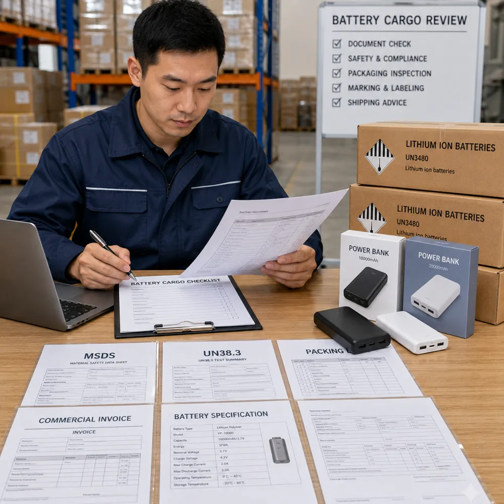china-battery-cargo-document-review