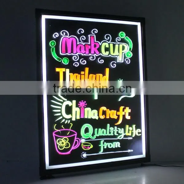 China 24mm led backlit writing board