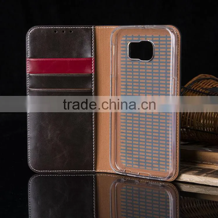 High Quality Wallet Card Holder 3d phone case for samsung galaxy s6 case /3d phone case for iphone 6 plus case