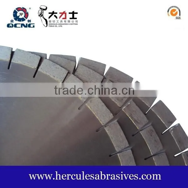 Laser deep segments laser welded diamond saw blade