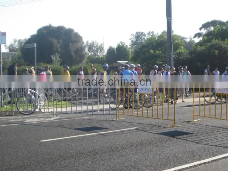 metal security control barricade