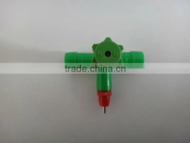 2013 newest three way ball valve chicken nipple drinker