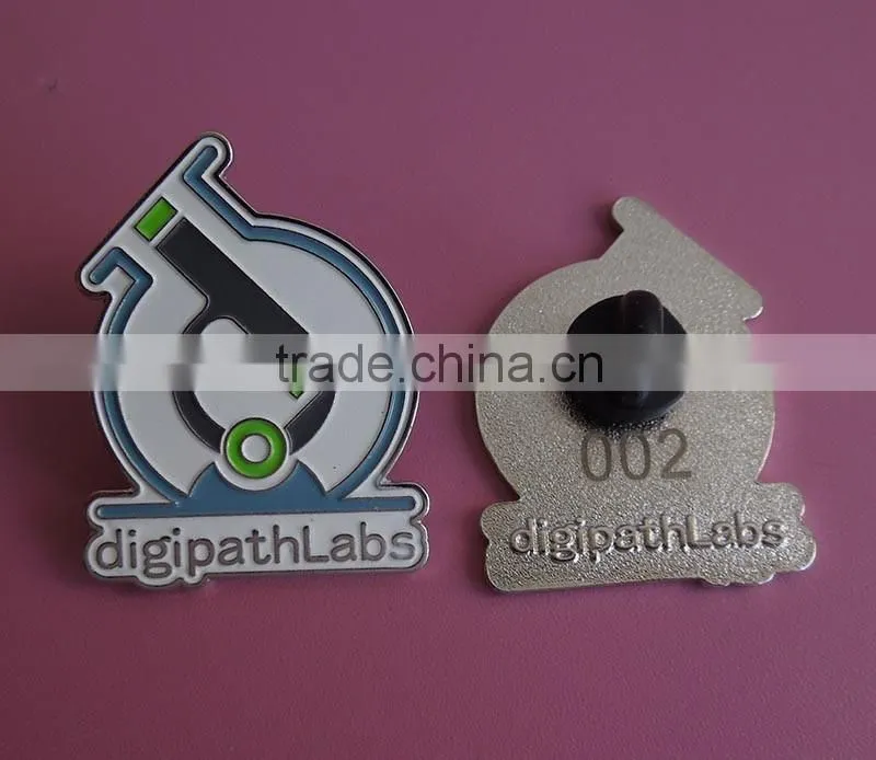 Hot selling cheap custom colorful metal badge EXW pin badge