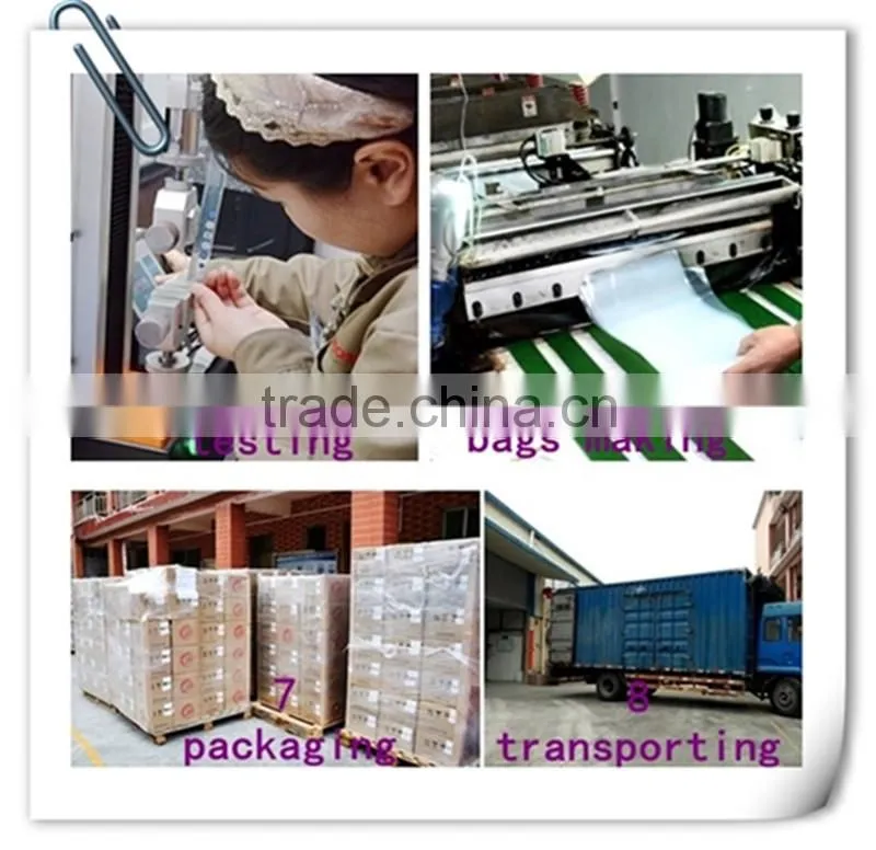 Environmental anti-blast vacuum bags packaging for washing powder