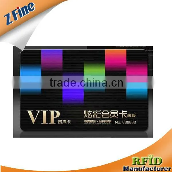credit card size business card /vip card printing with latest design