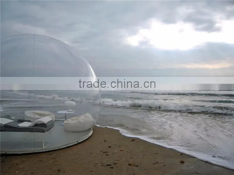 Clear Inflatable Lawn Tent Inflatable Bubble Dome Tent Camping Igloo Inflatable Clear Tent