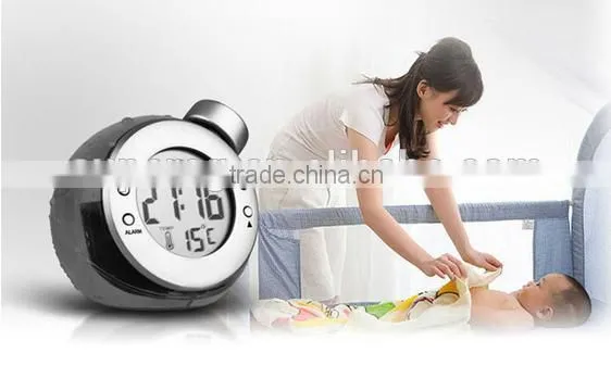Fantastic water power clock magical & creative water power alarm new fashion alarm clock for gifts