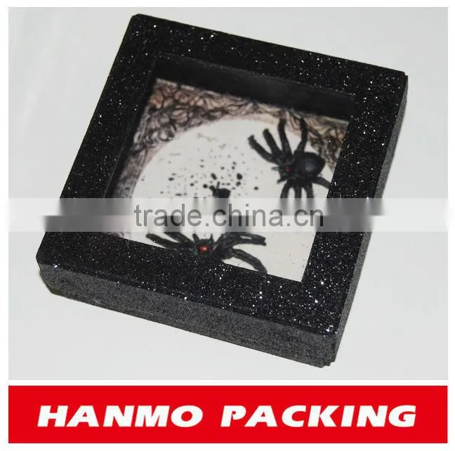 paper gift box with clear pvc window