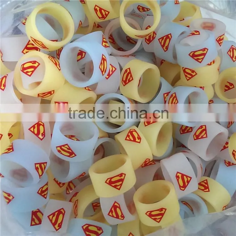 2015 new design Best selling products silicone vape band for eicg atomizer, tank mod, silicone vape band for christmas stocking