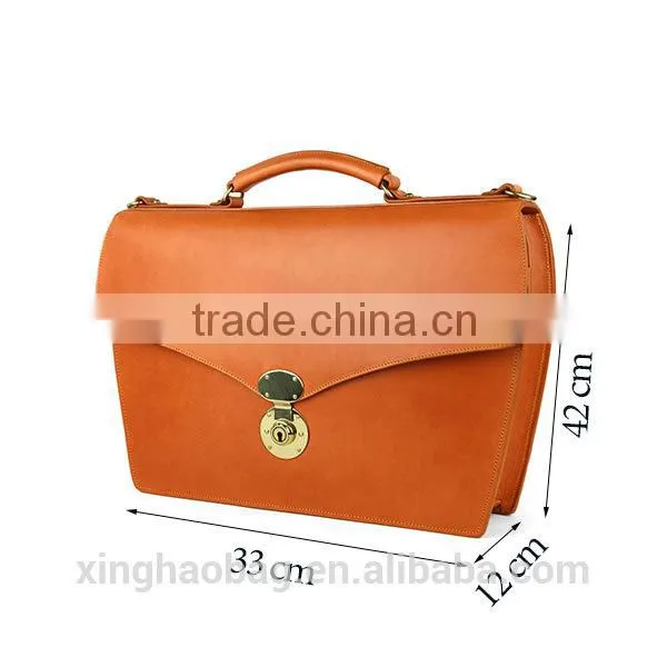 Wholesale Cheap Mens Tote leather briefcases for men, briefcase with combination lock on Sale