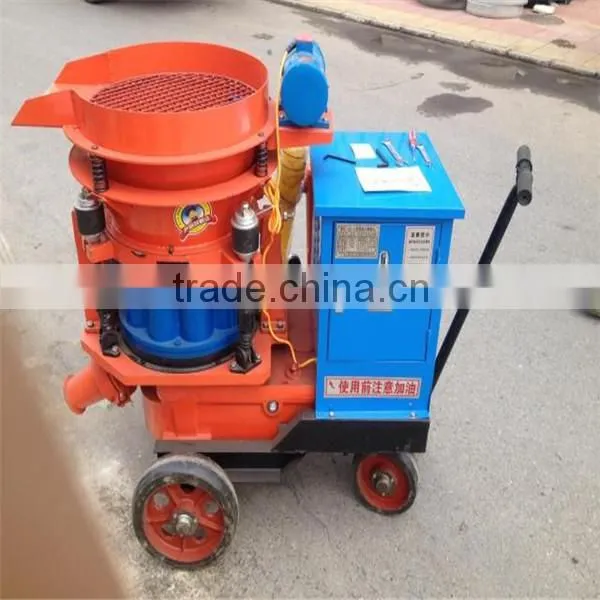 Hot sell ISO CE approved 3-9 m3/h output Dry-Mix Gunite Machine for Coal Mine