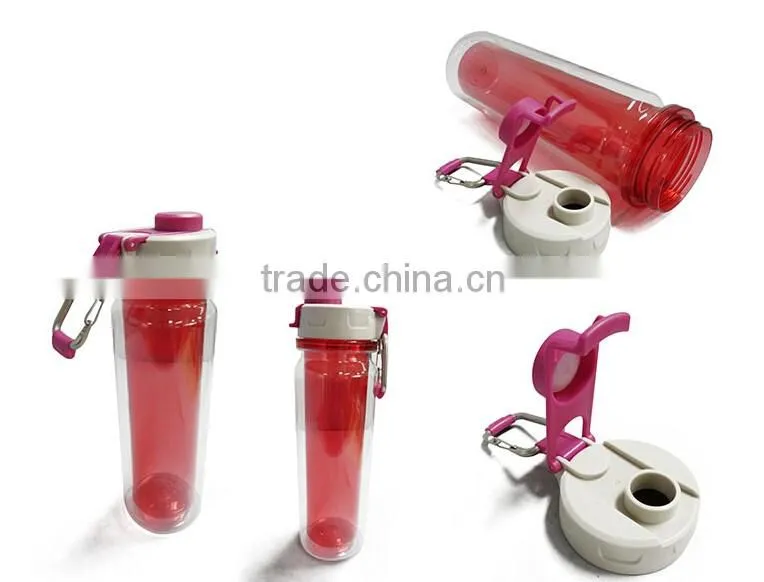 double wall plastic water bottle