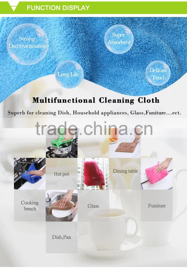 Waterless Car Wash Products Super Absorbent Car Dry Wash Cleaning Cloth