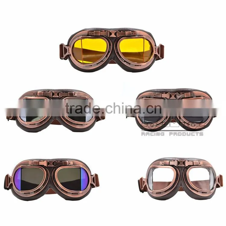 BJ-GT-012 Recommended Transparent Protection Racing Goggles Motorcycle Motocross goggles for Harley