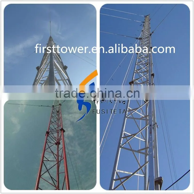 Triangular tubular cellular tower with good price and high quality