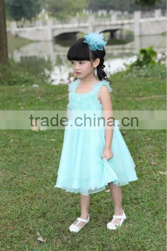 2012 summer hot sale eco-friendly kids party wear