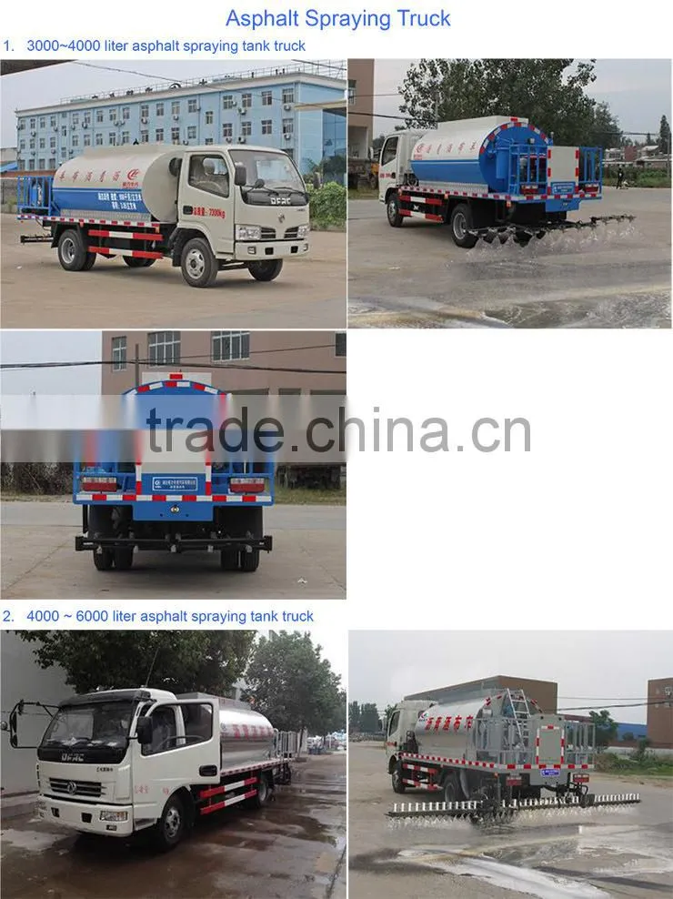 10000 liter bitumen paver, 10 m3 bitumen tanker truck, asphalt sprayinger tank truck