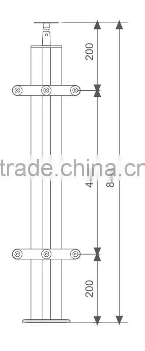 baluster stainless steel balcony wood railing designs