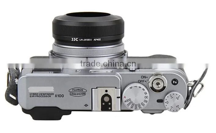 JJC LH-JX100II BLACK Lens hood and Lens cap For FUJIFILM X100/X100S/X100T