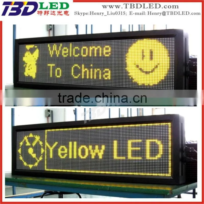 indoor led message screen sign display